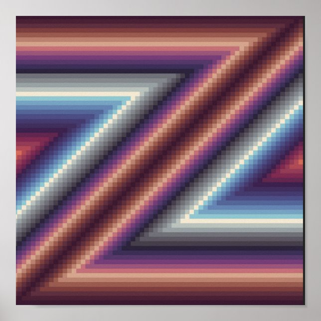 Poster Z pattern (Frente)