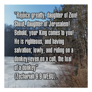 Póster Zacarias 9:9 WEBU