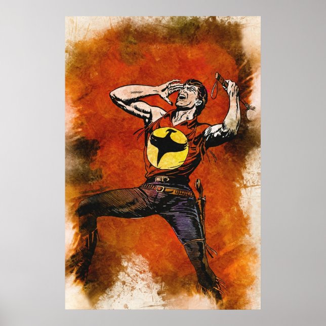 Poster ZAGOR Lo Spirito con la Scure Fan Art Portátil (Frente)