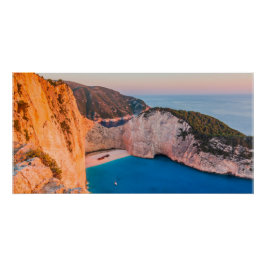 Póster Zakynthos, Grécia.