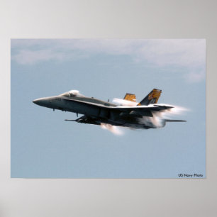 Póster Zangão F/A-18