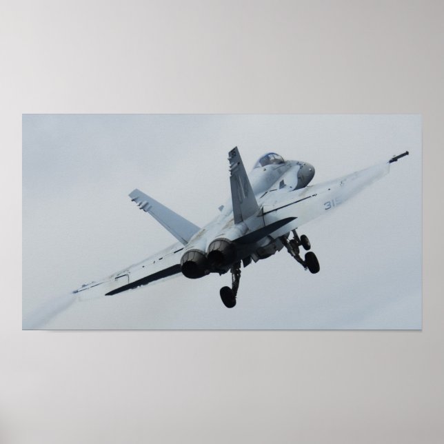 Poster Zangão F/A-18 (Frente)