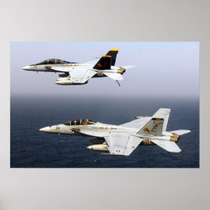 Poster Zangão super de F/A-18F
