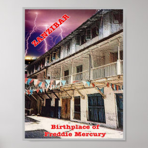 Poster Zanzibar - Tanzânia -