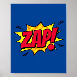 Poster Zap! Explosão de Arte Pop
