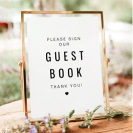 Poster ZARA - Moderno Mínimalista - Sinal Nosso Livro de 