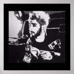 Poster Zayn Malik Pop Art<br><div class="desc">(A pintura original foi feita em tintas acrílicas)</div>