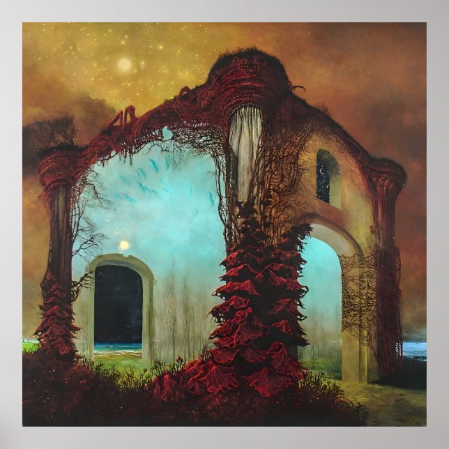 Poster Zdzislaw Beksinski art (Frente)