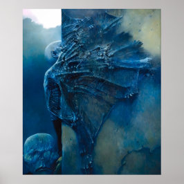 Poster Zdzislaw Beksinski art