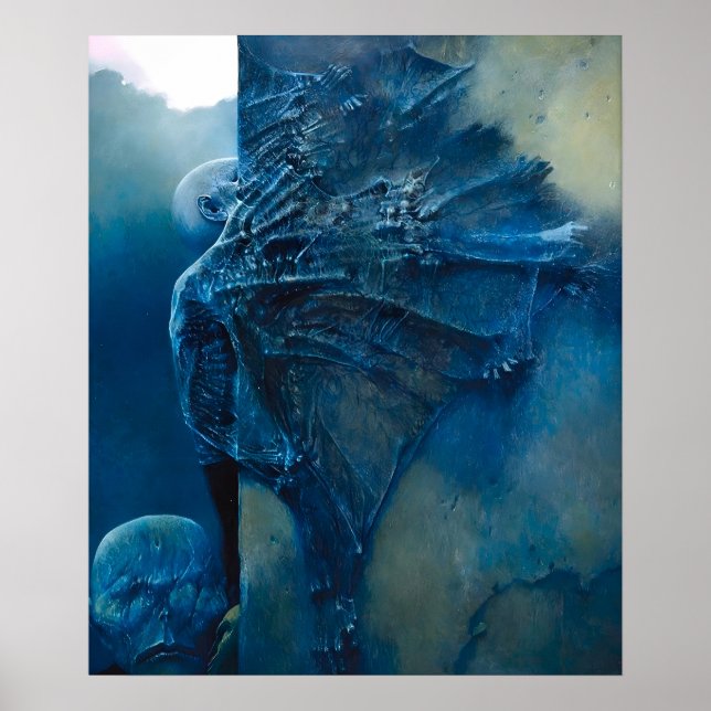 Poster Zdzislaw Beksinski art (Frente)