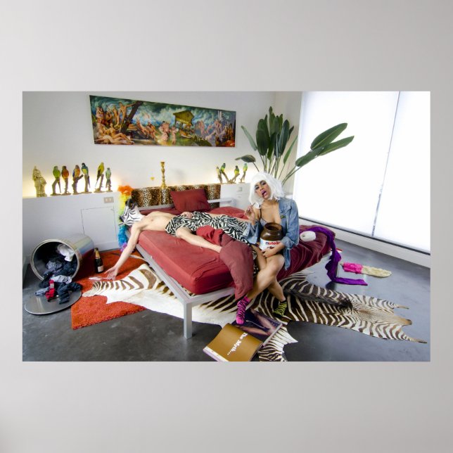 Póster ZE! x CW - Refazer Essas Calorias Queimadas (Frente)