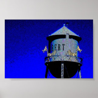 Poster Zebra está em patrulha