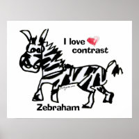 Zebraham - Eu adoro contraste