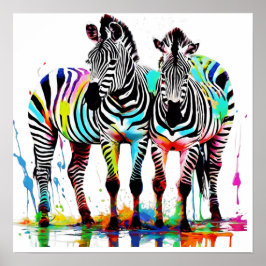 Poster Zebraposter