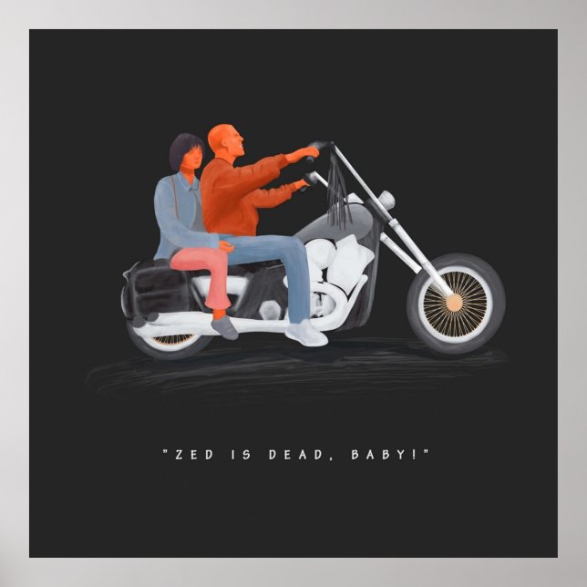 Poster Zed é Morto (Frente)
