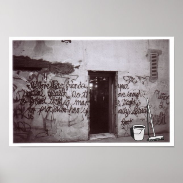 Póster zelador (Frente)