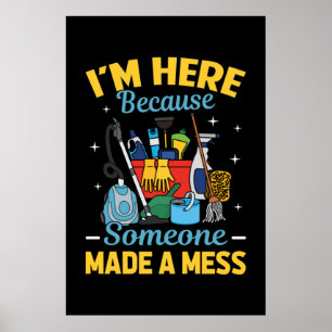 Poster Zelador Engraçado