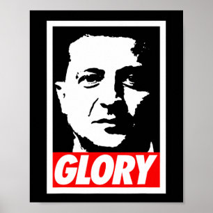 Poster Zelenskyy - Glória à Ucrânia Apoie a Ucrânia Eu Fi