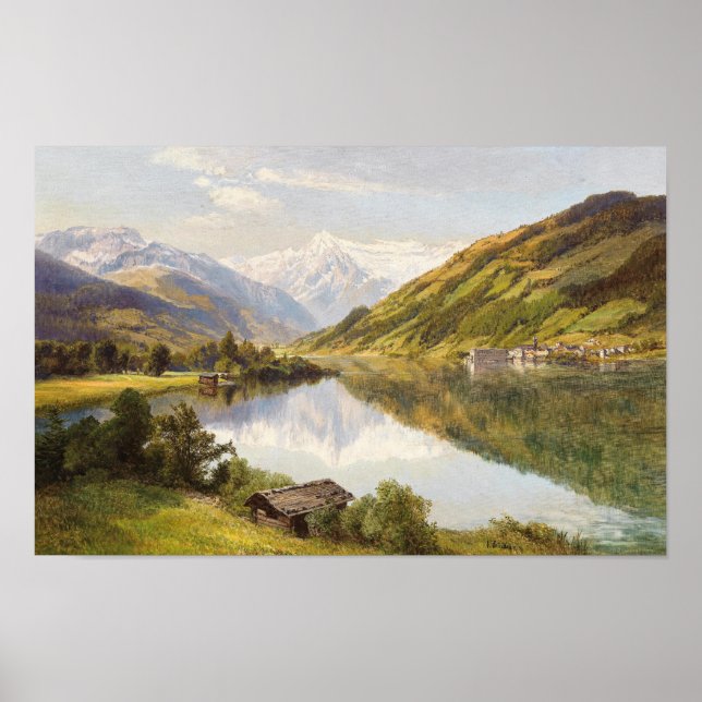 Poster Zell am See & Kitzsteinhorn by Petrides (Frente)