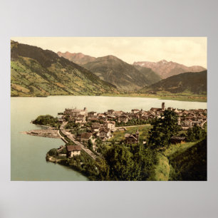 Póster Zell am vê I, Salzburg, Áustria