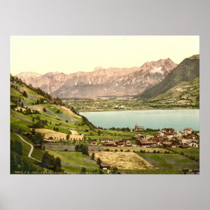 Poster Zell am vê II, Salzburg, Áustria