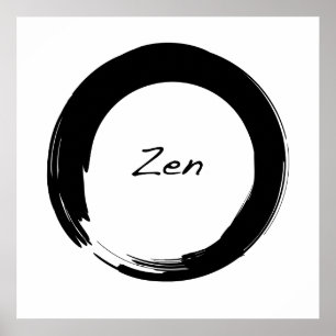 Póster Zen Art