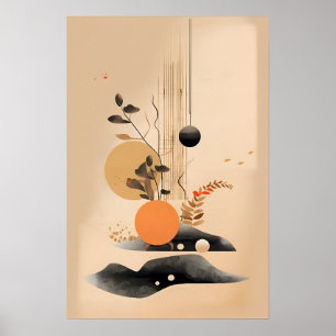 Poster Zen Art Japandi