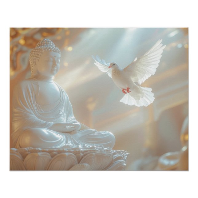 PÓSTER ZEN - BUDISMO - MEDITAÇÃO (Frente)