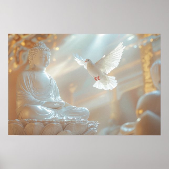 POSTER ZEN - BUDISMO - MEDITAÇÃO (Frente)