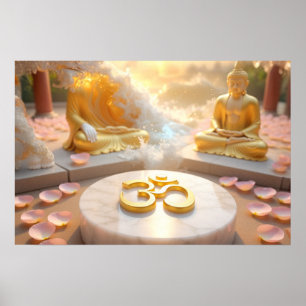 POSTER ZEN - BUDISMO - OM