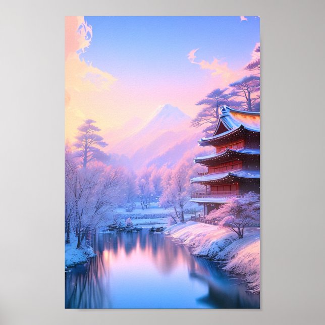 Poster Zen de inverno (Frente)