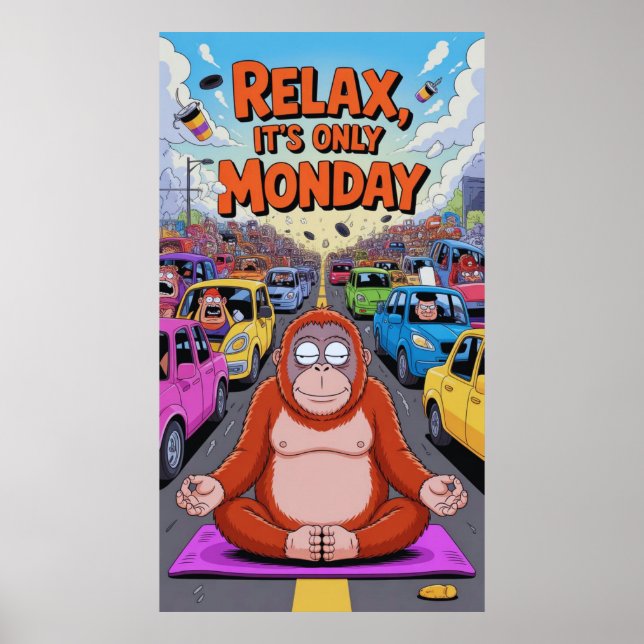Poster Zen no Fast Lane (Frente)