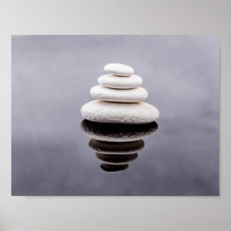 Poster Zen Stones Linda Bela Arte