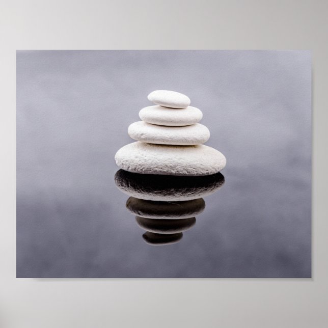 Poster Zen Stones Linda Bela Arte (Frente)