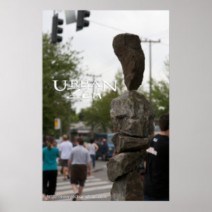Poster Zen urbano