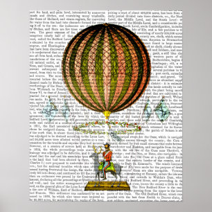 Poster Zephire, Balão de Ar Quente