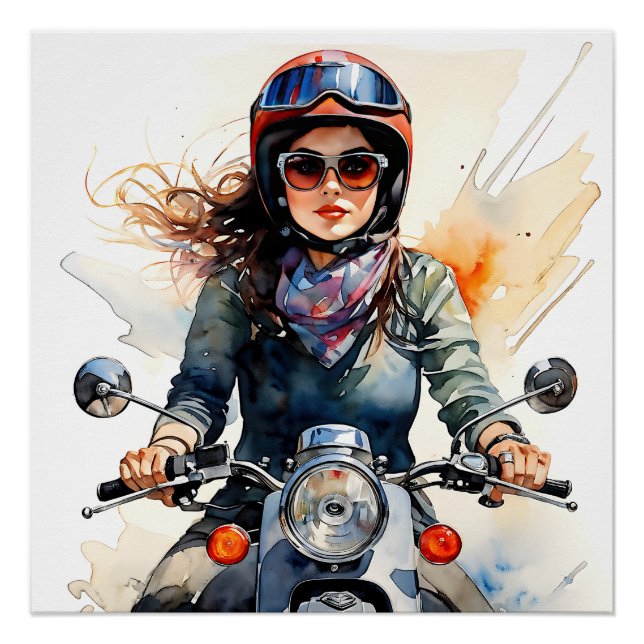 Póster "Zephyra" "Vento Dolce" - Vento doce (Frente)