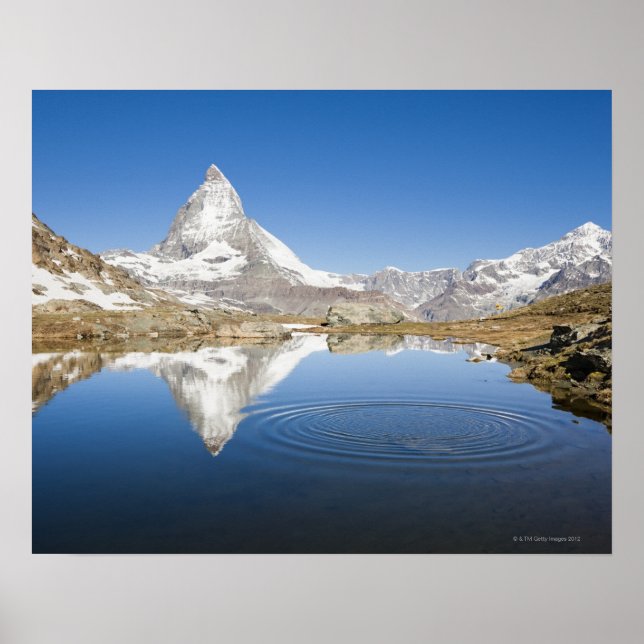 Póster Zermatt, Suiça (Frente)