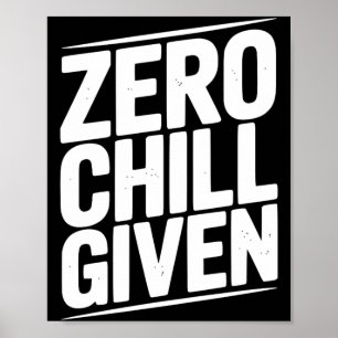 Poster Zero Respeito Dado Citação Engraçada de Humor Sarc