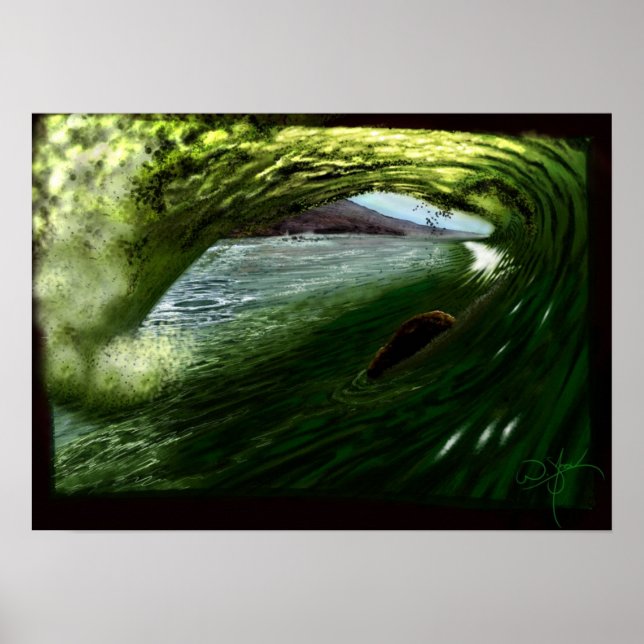 Poster Zeros Baixa maré (Frente)