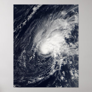 Póster Zeta tropical da tempestade