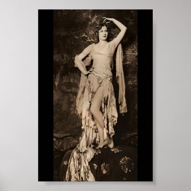 Poster Ziegfeld Follies Girl Blanche Satchell ... 1920 (Frente)