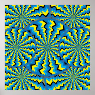 Póster Zigzag Wheelies