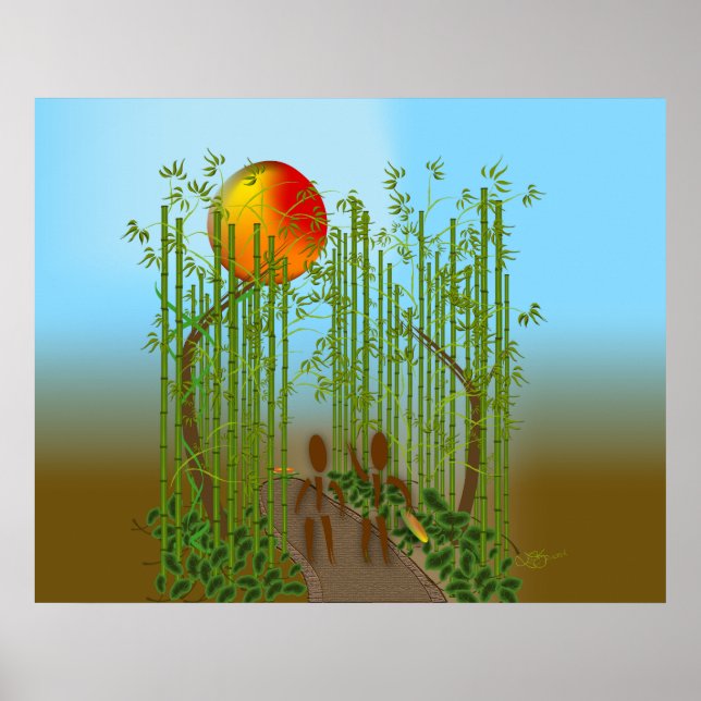 Poster Zinglees ~ Bamboo (Frente)