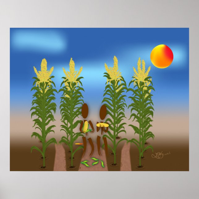 Póster Zinglees ~ Corn (Frente)