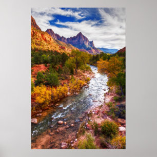 Poster Zion Autumn Splendor