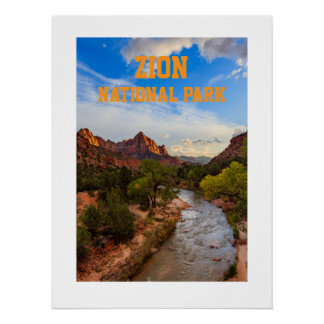 Póster Zion National Park