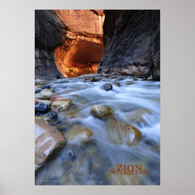 Póster Zion National Park Amplia Matte (Frente)