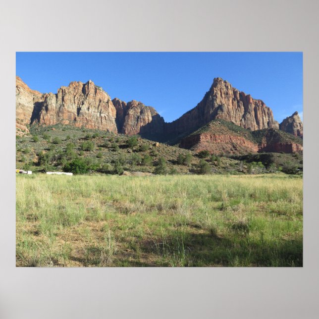 Poster Zion National Park EUA (Frente)