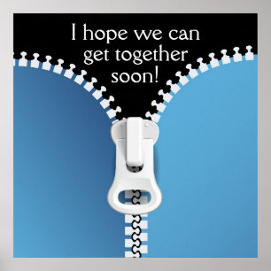 Póster Zipper - Vamos Juntar.... : ) SRF